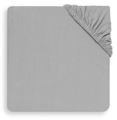 JOLLEIN Fitted Sheet Jersey 60x120 - Soft Grey